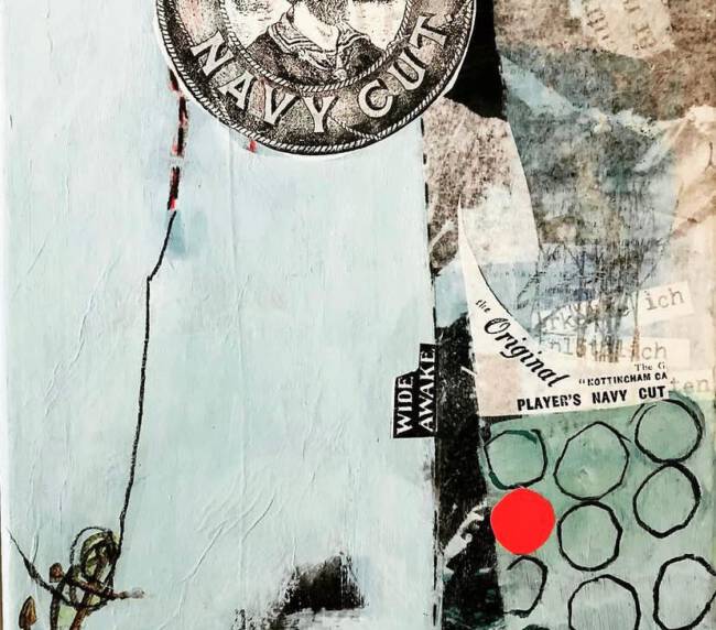 Collage & Frottage – Workshop-Impression
