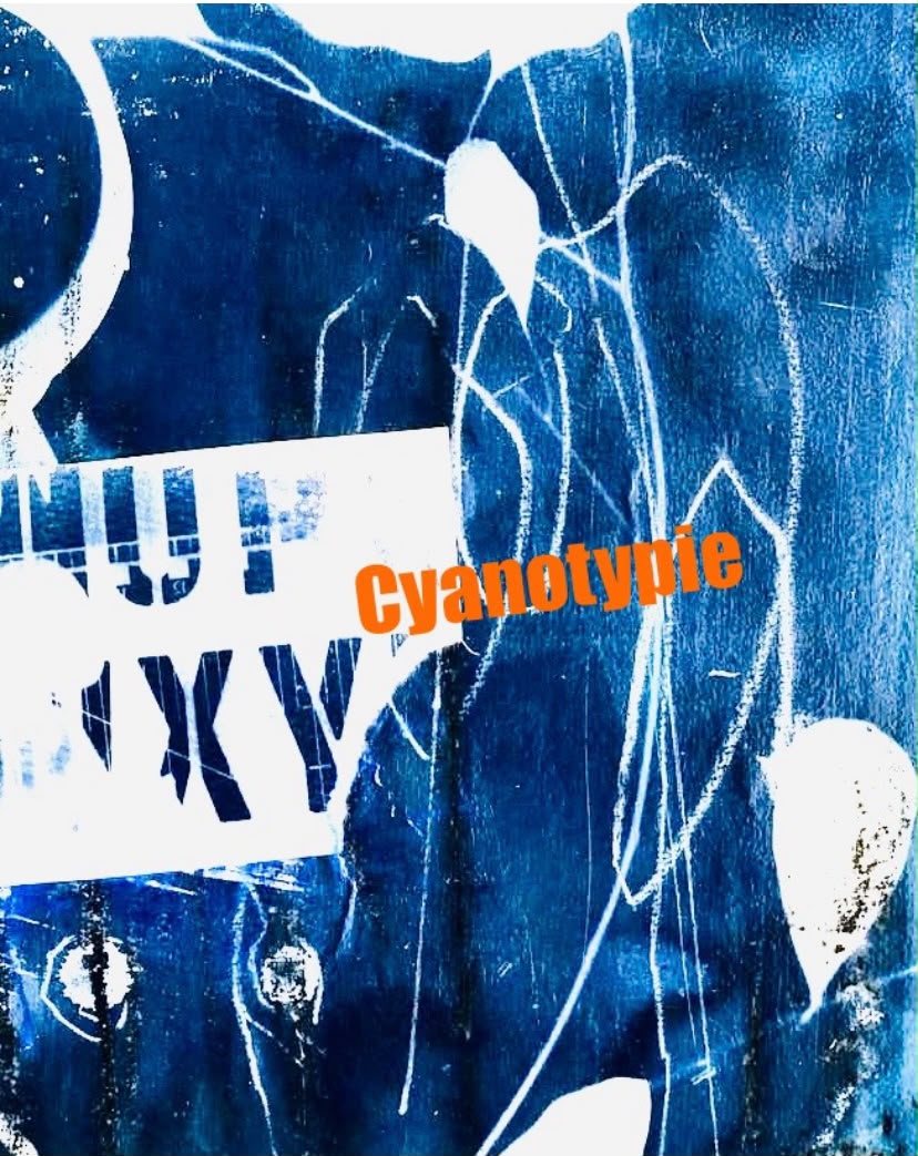 Cyanotypie Workshop – Workshop-Impression