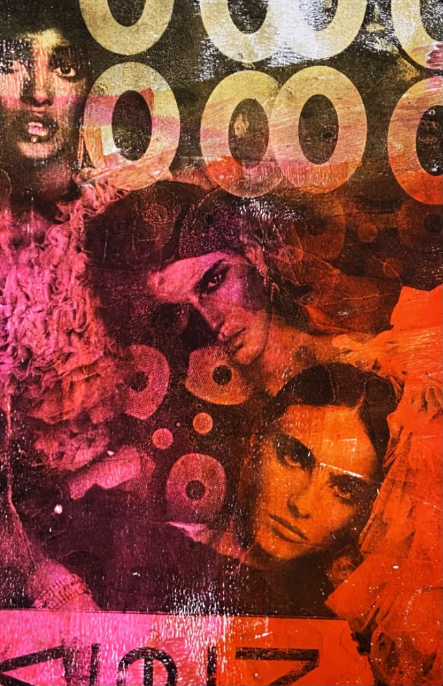 Gelli Print trifft COLLAGE &Transfertechnik – Impression